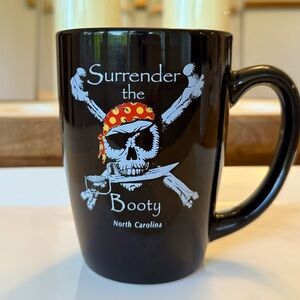 New Mug - “Surrender the Booty - North Carolina” in black